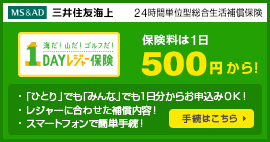 1DAYレジャー保険